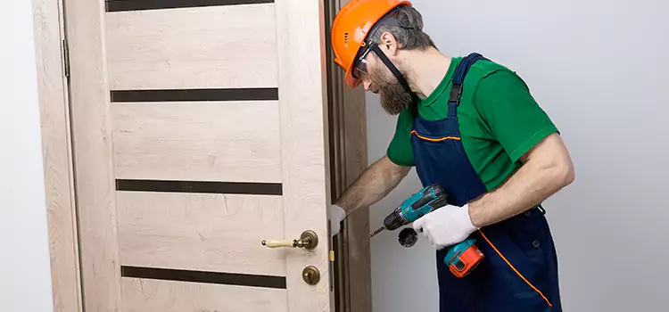 Replace Internal Door Handle with Lock Merced
